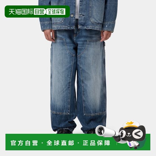 自营欧洲直邮Carhartt WIP Brandon Double Knee女士蓝色棉质双膝