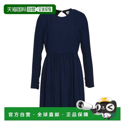 香港直邮VICTORIA BECKHAM 女士 Office 连衣裙 blue蓝色 舒适时