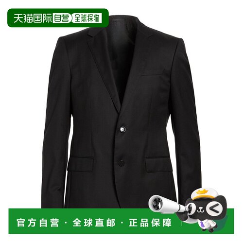 1h可退 香港直邮BOSS 波士 男士 西装外套 black黑色 舒适时尚