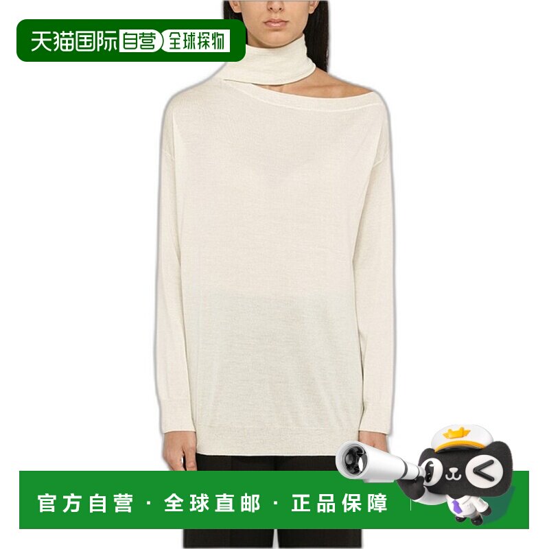 【99新未使用】香港直邮Valentino 不对称高领毛衣 3B3KC48K83G