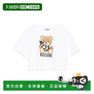 香港直邮Moschino HDM06OLBA00 泰迪熊图案T恤