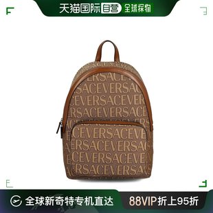 Versace 香港直邮Versace 男士 Allover 范思哲 徽标印花背包