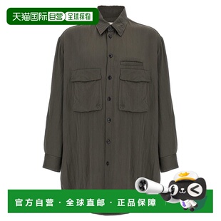 男士 green绿色 长袖 OV1014LF1388 舒适时 衬衫 香港直邮Lemaire