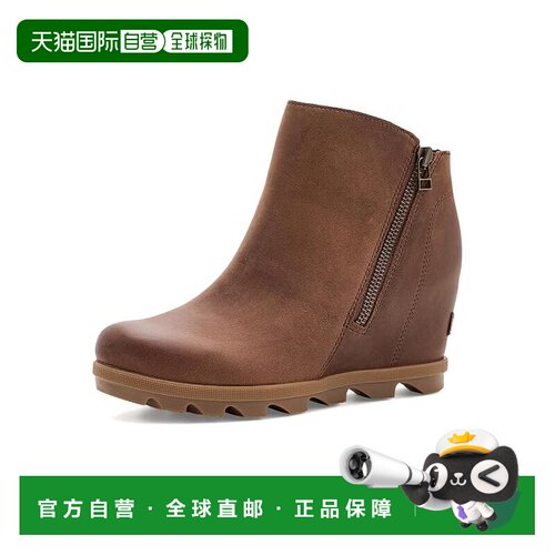 美国直邮Sorel 冰熊 女士 Joan Rhapsody 拉链坡跟鞋