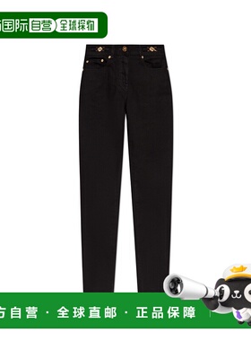 香港直邮Versace 范思哲 女士 腰带环牛仔长裤 10131351A13652