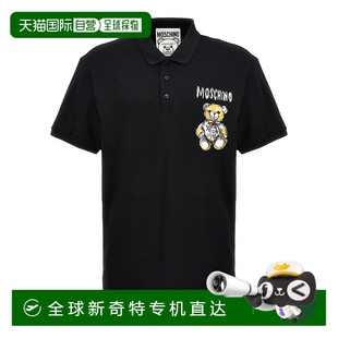 A160302421短袖 香港直邮Moschino logo标识Polo衫 莫斯奇诺 男士