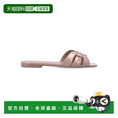 1h可退 香港直邮Saint Laurent 圣罗兰 女士 TRIBUTE 凉拖 571952