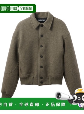 1h可退 香港直邮Jacquemus Feltro 飞行员夹克 OUM00107BW00624