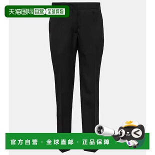 桑达 吉尔 女士 精细剪裁直筒羊毛长裤 香港直邮Jil 直筒裤 Sander