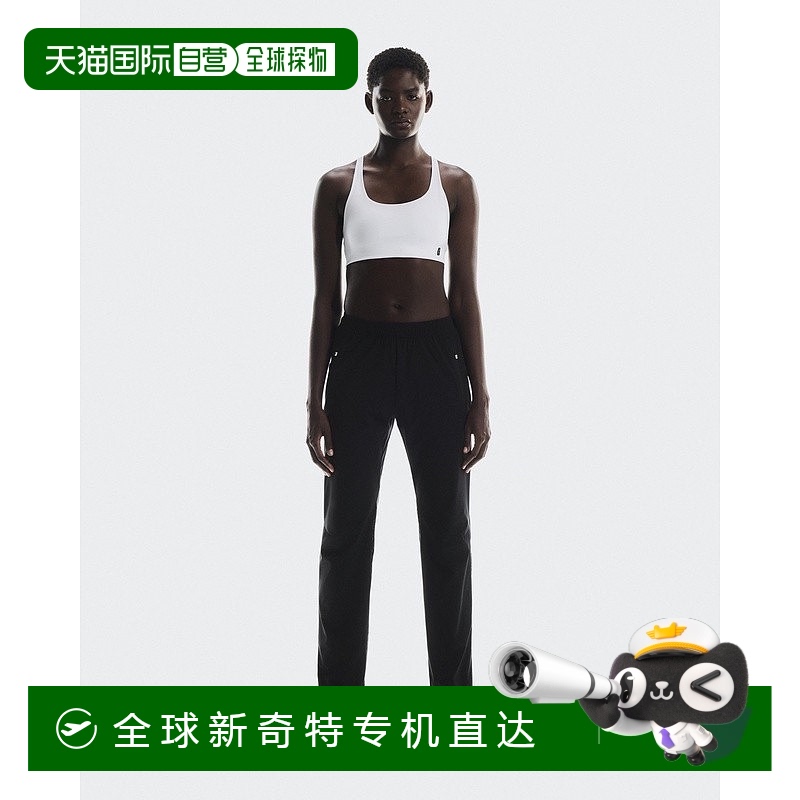 欧洲直邮On昂跑 Studio系列女士白色再生聚酯纤维露背肩带短款露