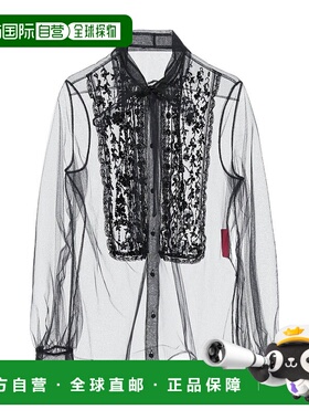 香港直邮Valentino 华伦天奴 女士 系带长袖衬衫 1B0AB4311ED