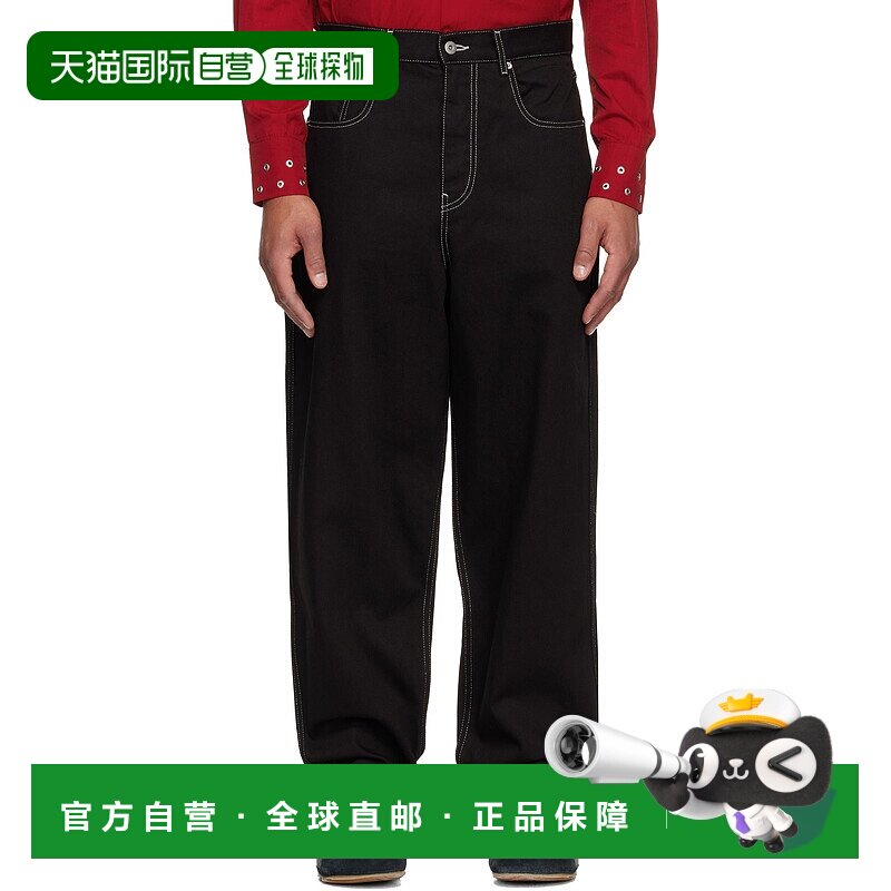 1h可退 香港直邮Tom Ford 汤姆 福特 男士 黑色 Leo 牛仔裤