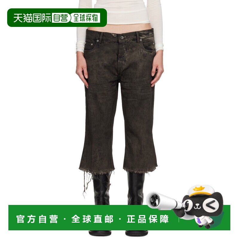 香港直邮rickowens瑞克 欧文斯女士牛仔短裤牛仔【付后1h可退】