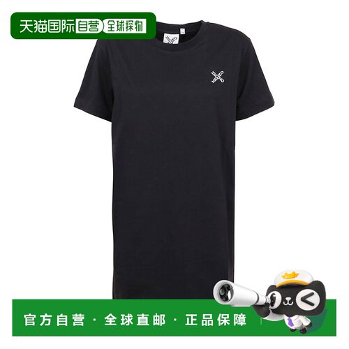 1h可退 欧洲直邮KENZO 女士半身裙 FA62RO7684SJ99 CO 黑色 Jerse