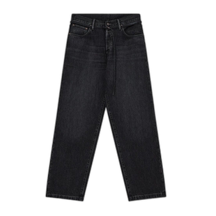 1h可退 香港直邮Acne Studios 腰带袢牛仔裤 C00067直筒裤宽松