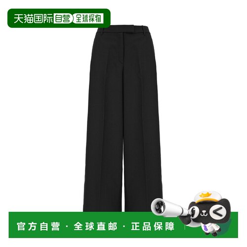 香港直邮calvin klein/凯文克莱 女士 正装裤阔腿裤