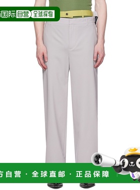 香港直邮Y PROJECT 男士 灰色 Multi Waistband 长裤 PANT94S24
