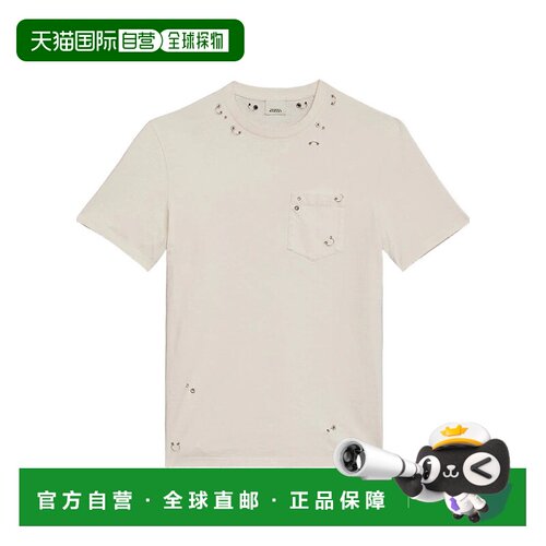 香港直邮Isabel Marant 圆领T恤 TS0293HA C4N01H【付后1h可退】