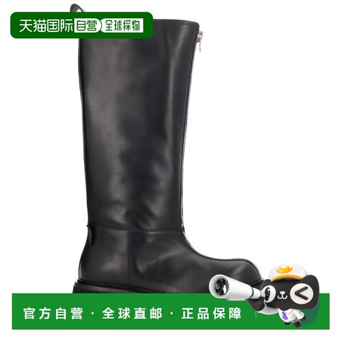 1h可退 香港直邮MOSCHINO 女士靴子 MA26154G0NMF000A AW2025 黑