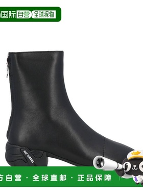 香港直邮Raf Simons 拉夫 西蒙 女士 脚踝靴 black黑色 舒适时尚