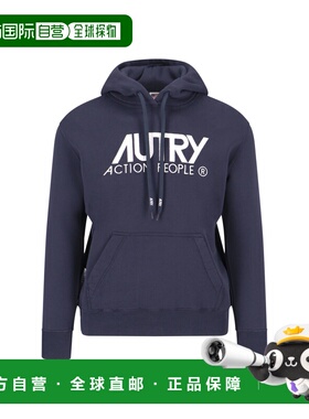1h可退 香港直邮AUTRY 女士 卫衣 HOIW409B blue蓝色 舒适时尚