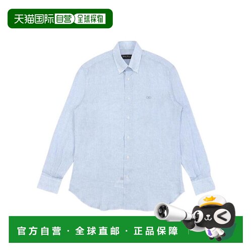 1h可退 香港直邮SALVATORE FERRAGAMO 男士衬衫 1451290603887 AW