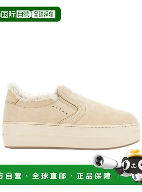 香港直邮Hogan Skyscraper 圆头运动鞋 HXW6700FL006RN厚底一脚蹬