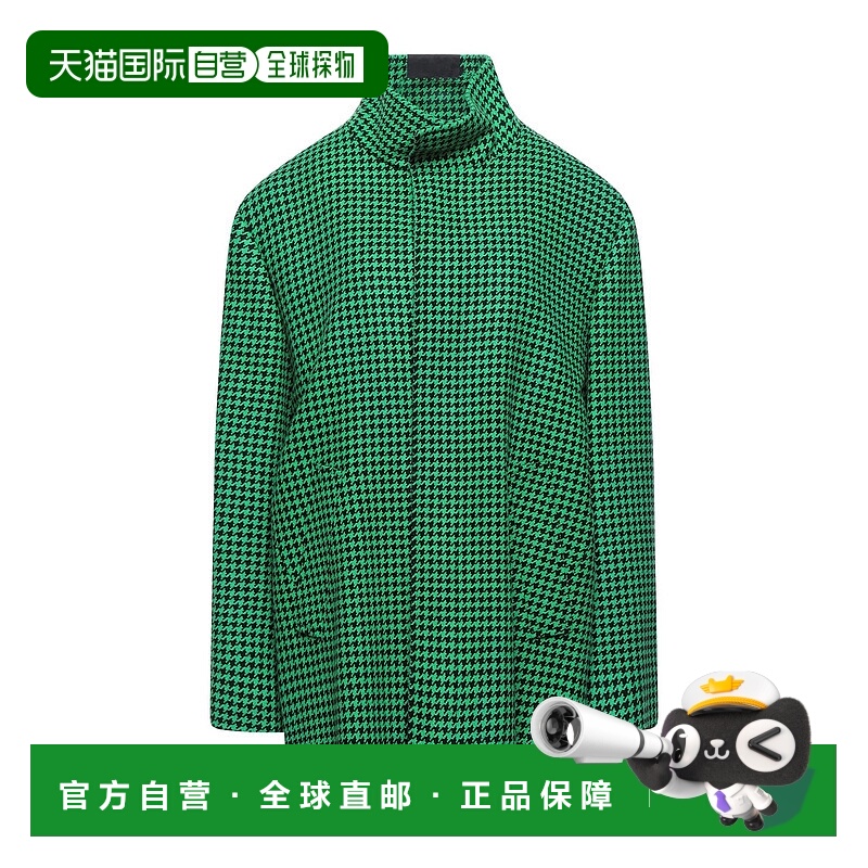 1h可退 香港直邮Balenciaga 巴黎世家 女士 大衣 green绿色 舒适