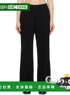 1h可退 香港直邮ANINE BING 女士 黑色 Soto 长裤 A0310273休闲裤