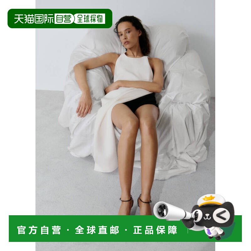自营欧洲直邮MANGO 女士巧克力色聚氨酯细带小猫跟高跟凉鞋罗马鞋图片