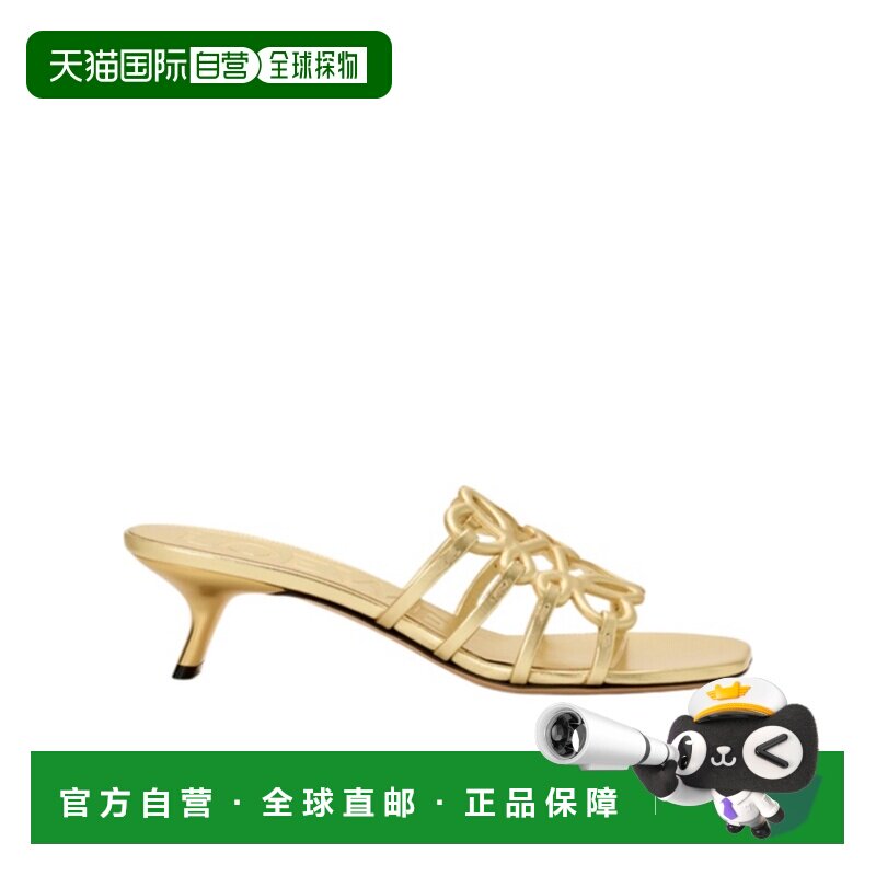 1h可退 香港直邮LOEWE 女士凉鞋 L616465XA48130 CO 花色 徽标高