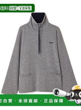 1h可退 香港直邮Miu Miu 羊绒半拉链毛衣 MMR46218YXSOOO