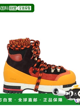 香港直邮Chloe 蔻依 女士 脚踝靴 orange橙色 舒适时尚