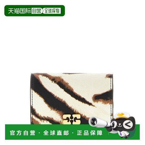 1h可退 香港直邮GANNI 女士卡包 B3010316135 AW2026 花色 bou' c