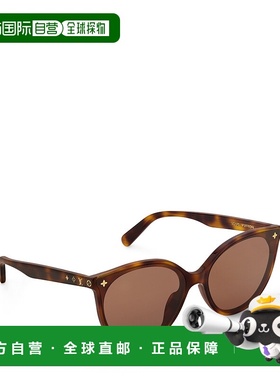 自营欧洲直邮LV路易威登 Monogram系列女士玳瑁色醋酸纤维猫眼太