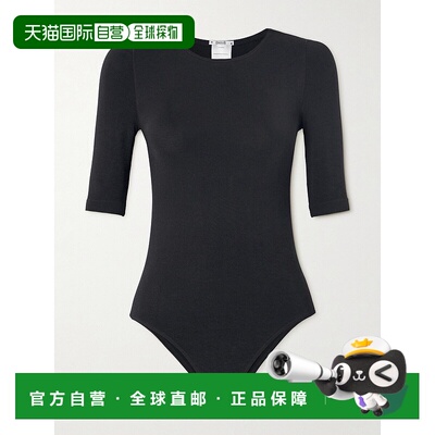 1h可退 香港直邮Wolford 女士 Bahamas 弹力连体衣 75089牛仔性感
