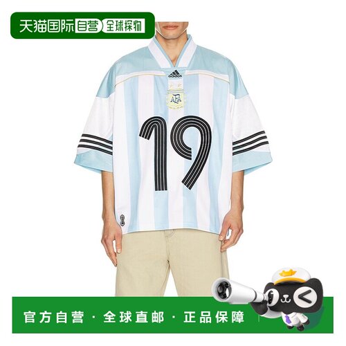 1h可退 香港直邮Adidas 男士 AFA Argentina 19 World 罩杯毛线衫