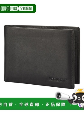 自营欧洲直邮Samsonite Attack 2 Slglogo标识钱包男女通用