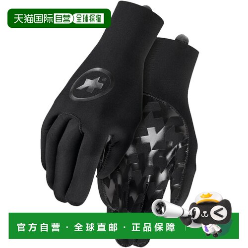 欧洲直邮ASSOS 男士手套 7073949483190 CO 黑色 Assos Assosoire