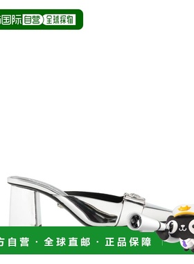 香港直邮versace 范思哲 女士 Mules 木屐 metal金属色 舒适时尚