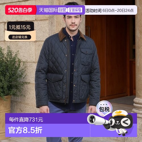 欧洲直邮Polo Ralph Lauren 拉夫劳伦 BEATON QUILTED JACKET 男