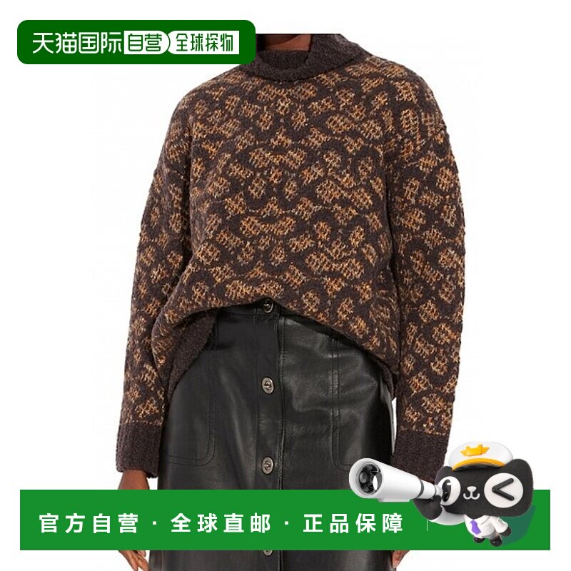 自营欧洲直邮Coach蔻驰/ 独家帆布高领毛衣