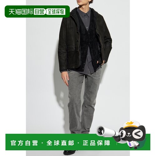 1h可退 香港直邮ALL SAINTS 男士夹克 SURVEYM061LBANTHRACITEGRE