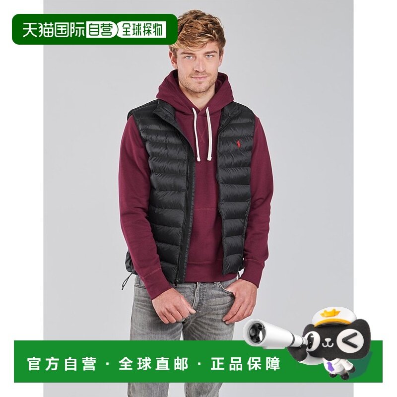 欧洲直邮Polo Ralph Lauren 拉夫劳伦 男士 PEROLINA 羽绒服 黑色