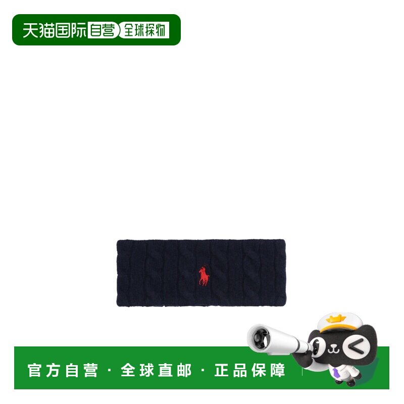 1h可退 香港直邮polo ralph lauren 女士 带标志的针织发带 25FW