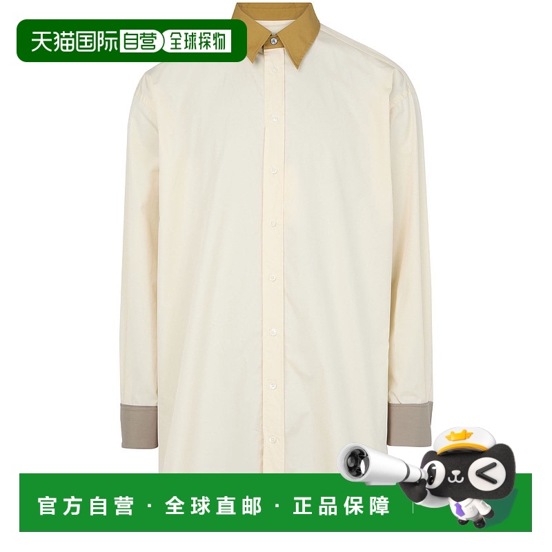 欧洲直邮AMI PARIS 25春夏  AMIK3MPUOWH 男士 长袖衬衫牛仔休闲