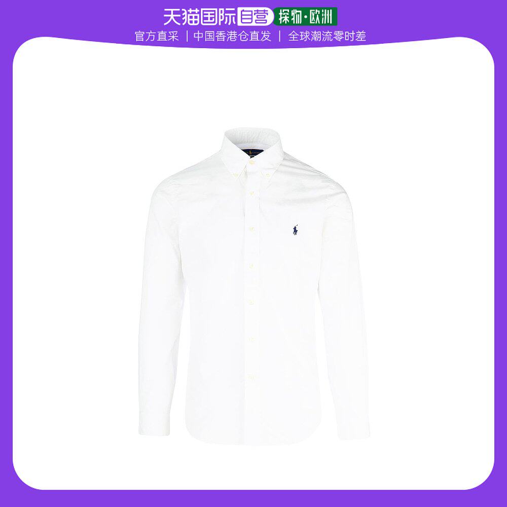 香港直邮polo ralph lauren logo刺绣衬衫 710705269