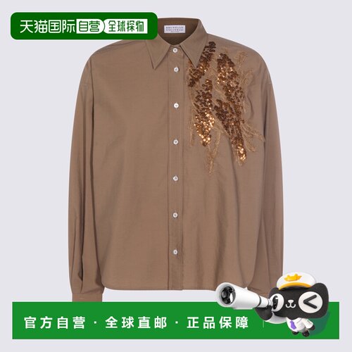 1h可退 香港直邮BRUNELLO CUCINELLI 女士衬衫 M0F79RJ916C9266 S