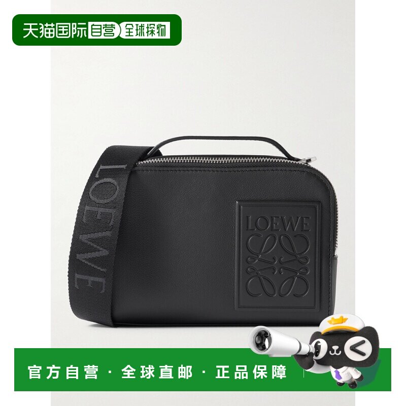 1h可退 香港直邮LOEWE 罗意威 男士 Camera Logo-Appliqued 迷你