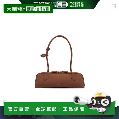 香港直邮Alaia 女士 Le Teckel Medium Nubuck Bag 单肩包中号